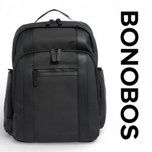 Bonobos Backpack Men Black Laptop Travel Modern